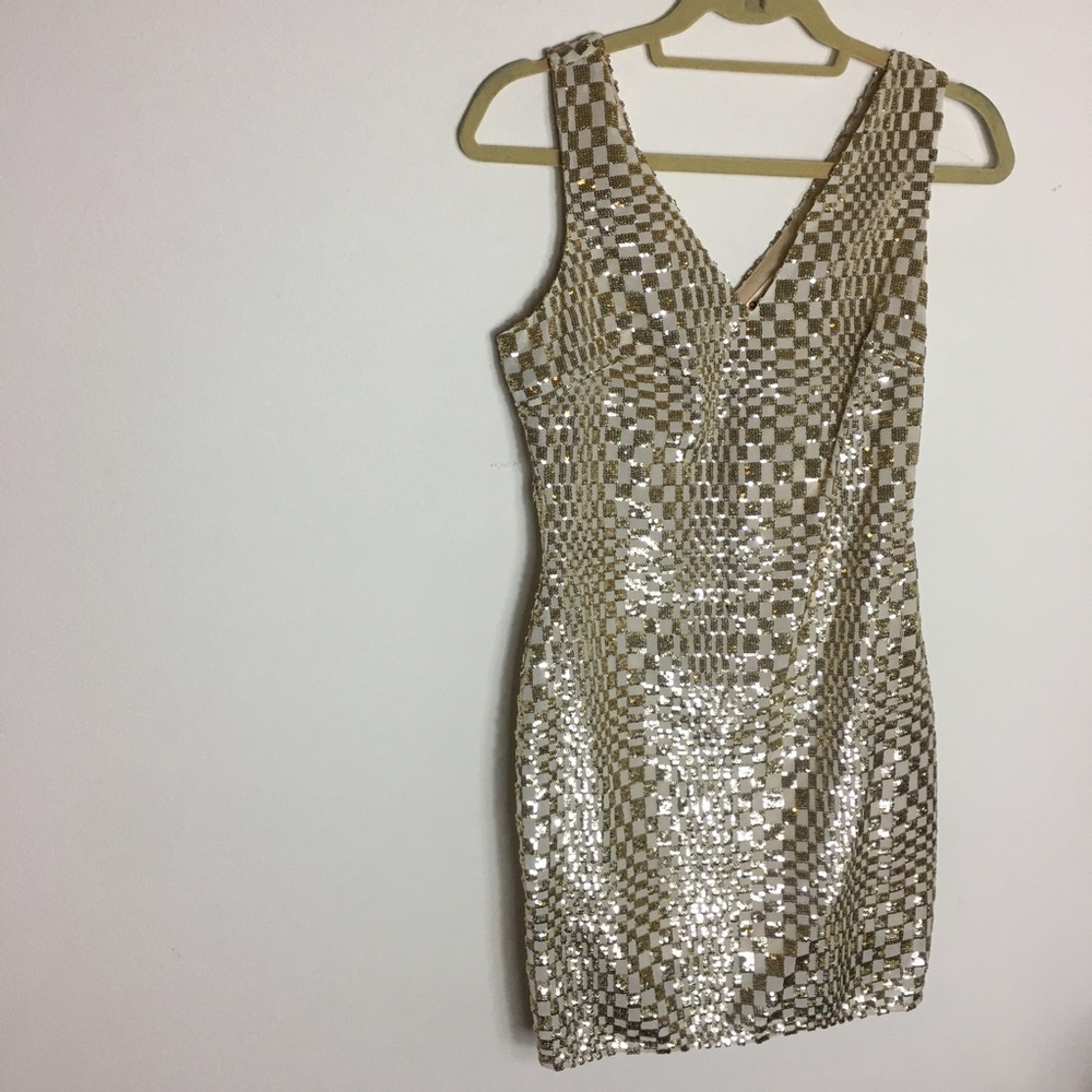 Chelsea and violet sequin Mini dress